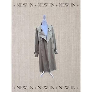 London Fog Trench Unisex Extra-Large Luxury Elevated Basics Modern Heritage